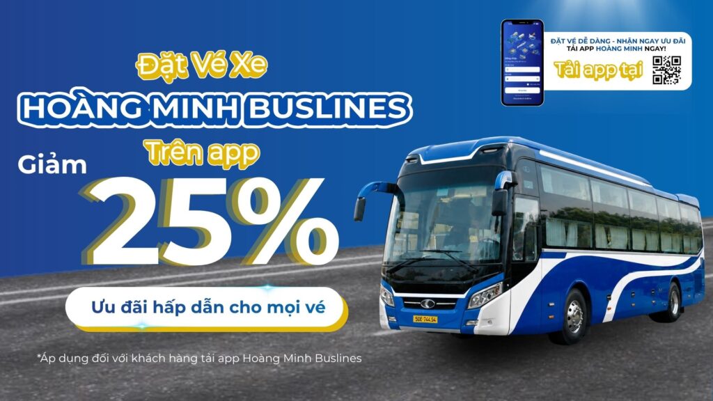 Đặt vé xe Hoàng Minh Buslines