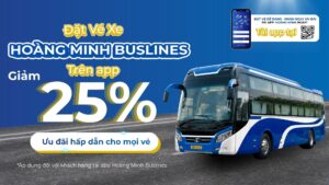 Đặt vé xe Hoàng Minh Buslines