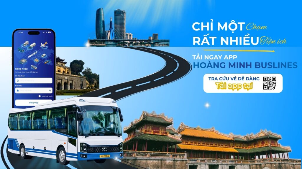 Đặt vé xe tuyến Đà Nẵng - Huế tra cứu vé dễ dàng tải app ngay