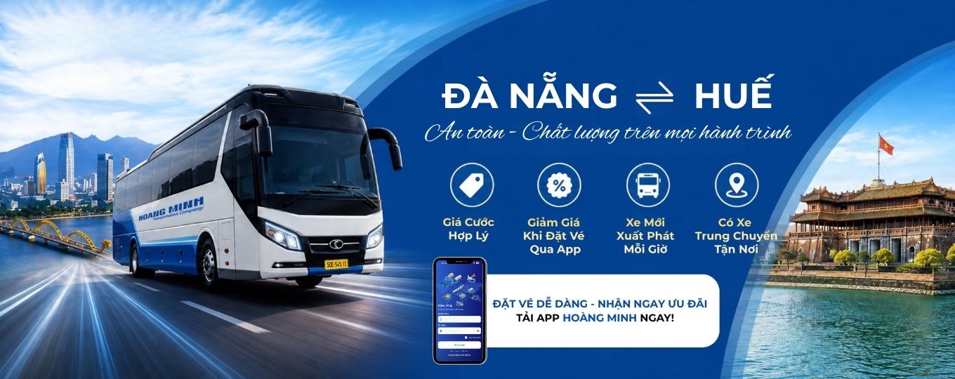 Tuyến xe Đà Nẵng - Huế