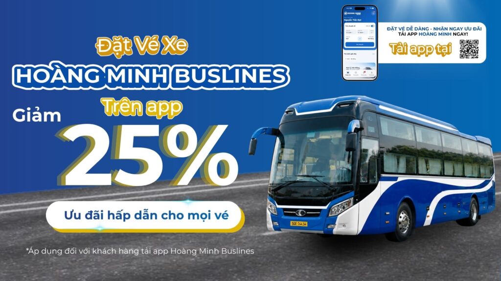 Đặt vé xe Hoàng Minh Buslines